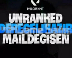 Hiç Ranked Girilmemiş 20+ Seviye Valorant Hesabı
