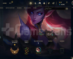 EUW Gold 2 | 2 Kostüm - 38K Mö | LoL Hesap