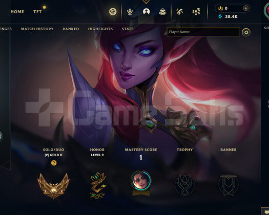 EUW Gold 2 | 2 Kostüm - 38K Mö | LoL Hesap