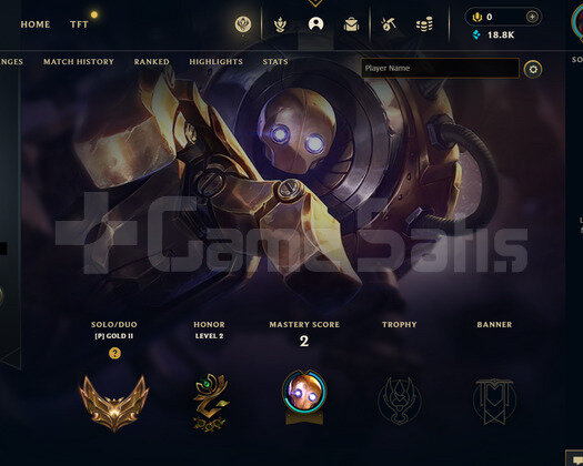 EUW Gold 2 | 26 Hero - 18K Mö | LoL Hesap