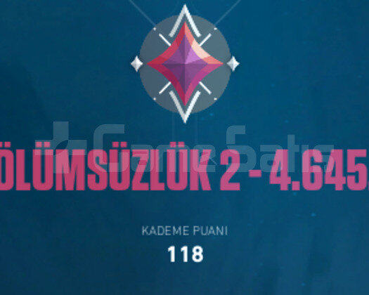 immortal elo yüksek mmr hesap bol skinli