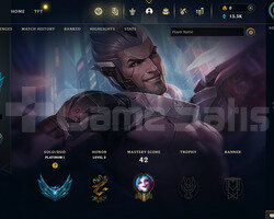 TR Plat 1 | 3 Kostüm - 13K Mö | LoL Hesap
