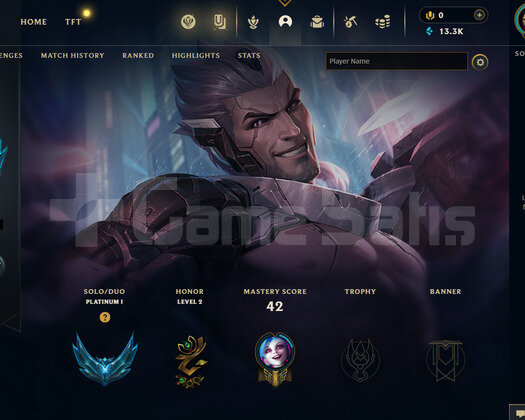 TR Plat 1 | 3 Kostüm - 13K Mö | LoL Hesap
