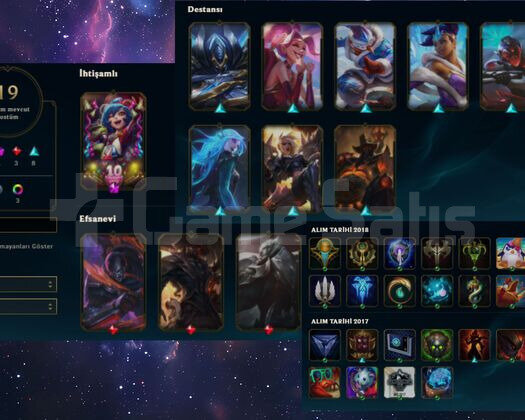 19 KOSTUM 94 SEVIYE 200K KATA HANDMADE UNRANKED