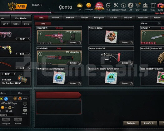 META +7 SETLİ SINIRSIZLI FULL HESAP PASS ACIK FULL