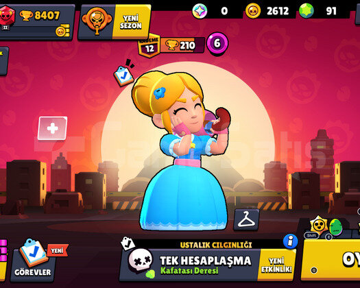 Brawl Stars 8400 Kupa Bronz Hesap