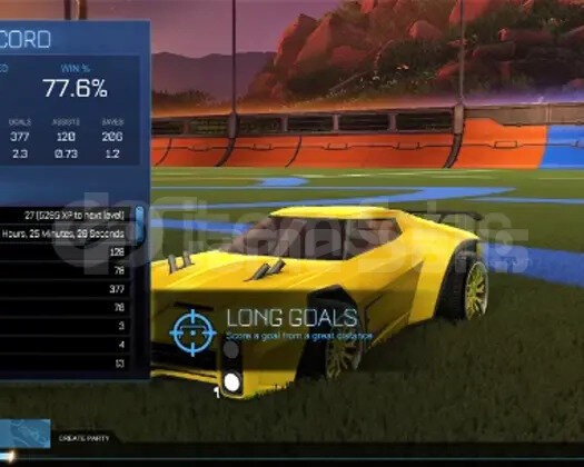 Rocket League grand champ ünvanlı hesap