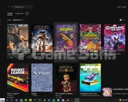 Rocket League grand champ ünvanlı hesap