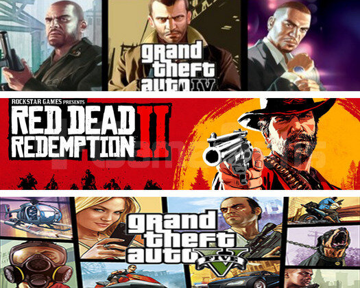 GTA5 + RDR2 + GTA4 + GARANTİ