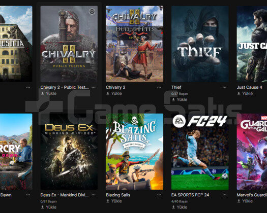 30 Oyunlu Epic Games Hesabı