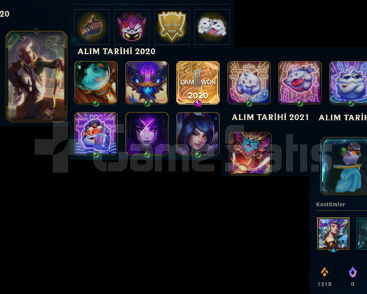 2020 KURULUM HANDMADE JG MAIN LOL HESABI