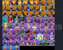 Fortnite 75 Skin Gold Midas Hesap