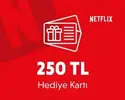 Netflix 250 TL Hediye Kart