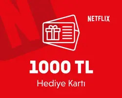 Netflix 1000 TL Hediye Kart