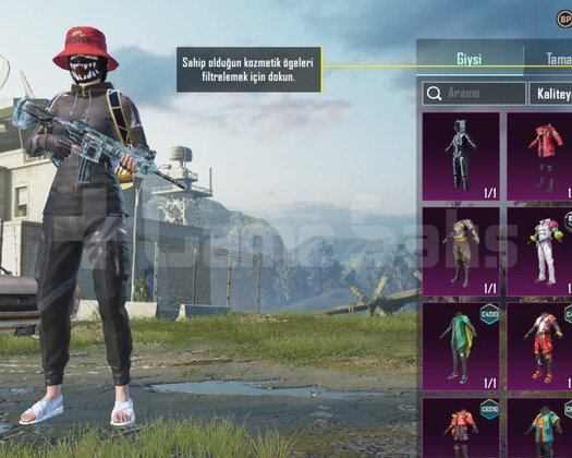 PUBG MOBİLE VUZ M4 KOD KIRICI AKM HESAP