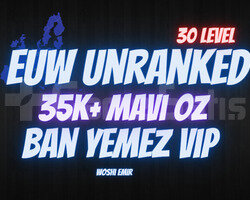 BAN YEMEZ! EUW 35K-70K 30 LEVEL UNRANKED
