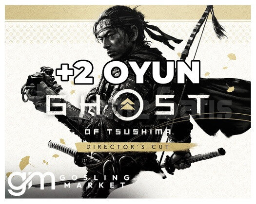 Ghost of Tsushima DIRECTORS CUT + 2 Oyun + Garanti