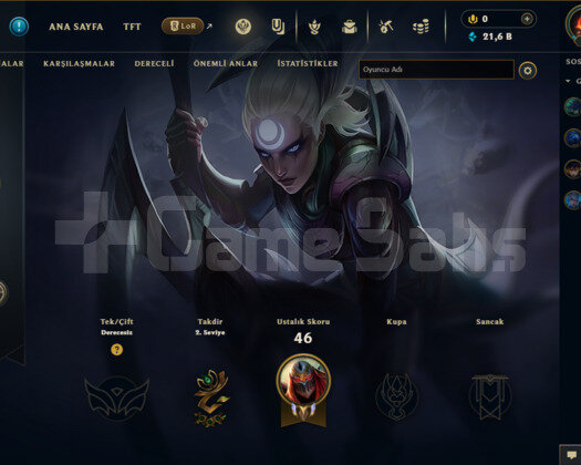 30 LVL 45.000 MAVİ ÖZ UNRANKED HESAP UYGUN FİYAT!