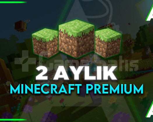 2 Aylık Minecraft Premium + Garanti