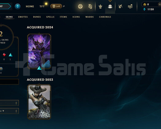 TR Unranked | 2 Kostüm - 27 Hero | LoL Hesap