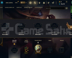 EUW GEÇEN SEZON GOLD VAHŞİ BATILI YASUOLU HESAP