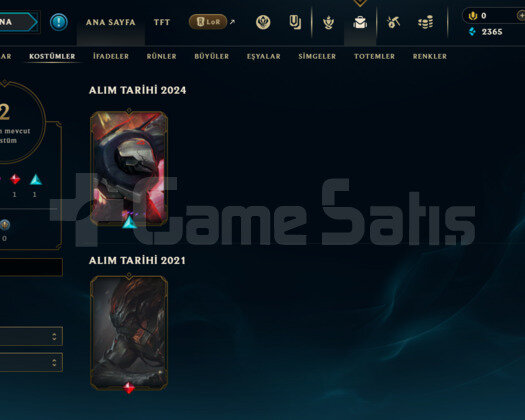 TR DEMİR 1 YASUO ZED KOSTÜMLÜ