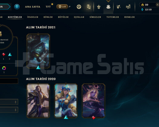EUW HANDMADE UNRANKED 4 KOSTÜM