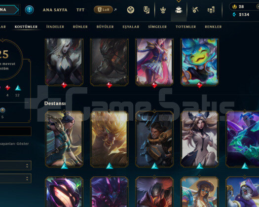 TR 87 LV 58 HERO 25 KOSTÜM GANİMETİ DOLU