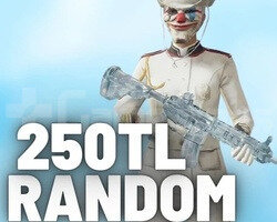 250 TL VİP RANDOM HESAP+++++