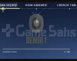TR - DEMİR 1 0 KP - MAİL DEĞİŞEN - DÜŞÜK MMR!