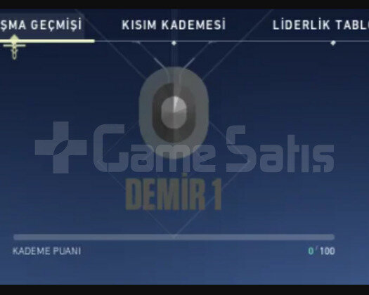 TR - DEMİR 1 0 KP - MAİL DEĞİŞEN - DÜŞÜK MMR!