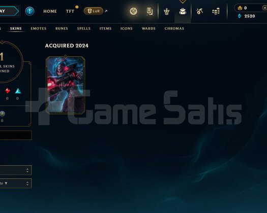 TR Unranked | 1 Kostüm - 28 Hero | LoL Hesap