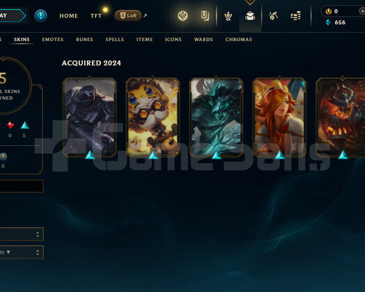 TR Unranked | 5 Kostüm - 28 Hero | LoL Hesap