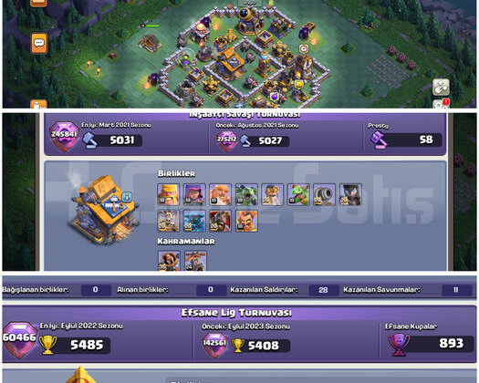 COC | IDSİZ MAX + 23.510 TAŞLI HARİKA KÖY