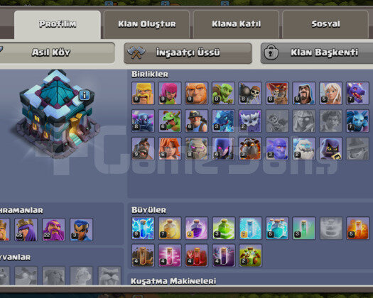 65 LVL OKÇU | 64 LVL BARBAR | 13. BB Elit Hesap