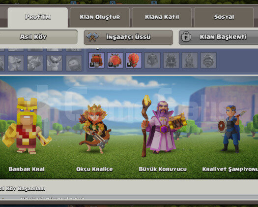 65 LVL OKÇU | 64 LVL BARBAR | 13. BB Elit Hesap