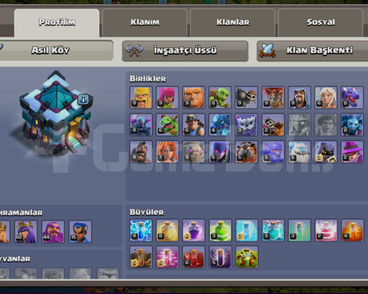 Full Duvar | 62 LVL OKÇU 13. BB Elit Hesap