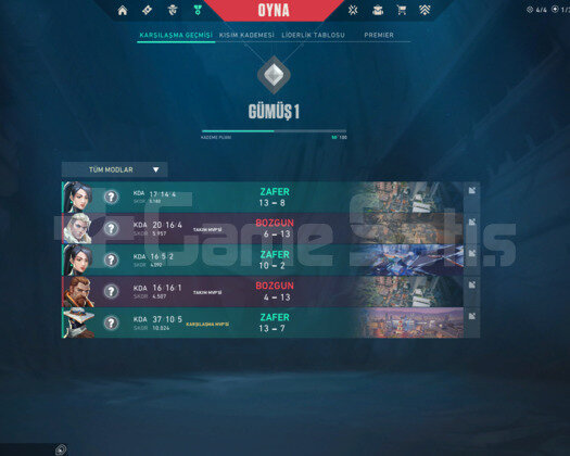 Silver 1 Temiz Hesap