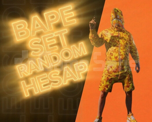BAPE SET RANDOM HESAP