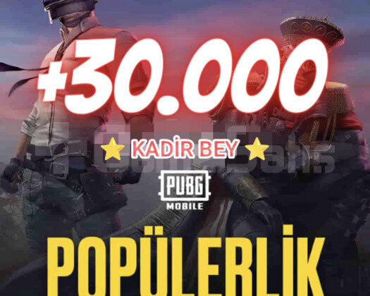 30 BİN POPÜLERLİK SİTENİN EN UYGUNU