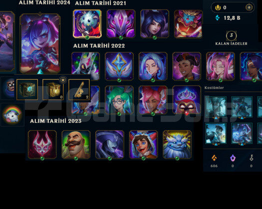EUW 30 LVL UNRANKED HANDMADE LOL HESABI