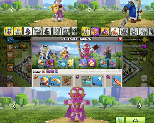 İdsiz Th 16 Sağlam Hesab & 217 Level & Ekipmanlı