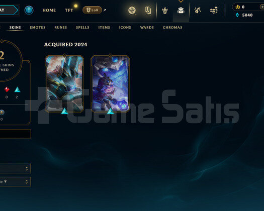 EUW Unranked | 2 Kostüm - 31 Hero | LoL Hesap