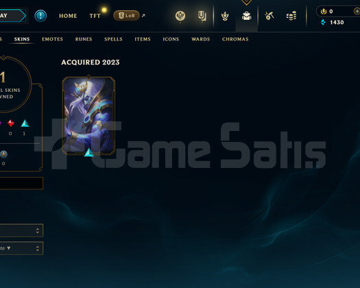 TR Unranked | 1 Kostüm - 20 Hero | LoL Hesap