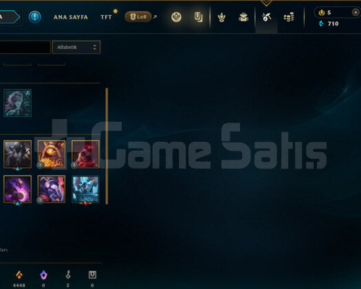 EUW UNRANKED 62 LV 7 KOSTÜM GANİMETİ ÇOK DOLU