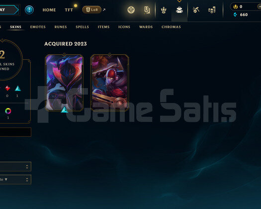 EUW Unranked | 2 Kostüm - 20 Hero | LoL Hesap