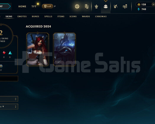 TR Unranked | 2 Kostüm - 21 Hero | LoL Hesap