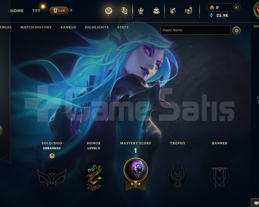 TR Unranked | 2 Kostüm - 23K Mö | LoL Hesap