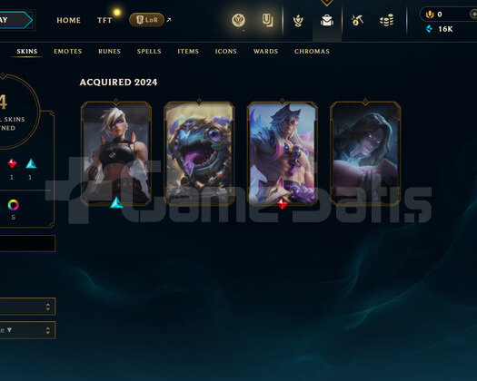 TR Geçen Sezon Zümrüt | 4 Kostüm - 16K Mö | LoL