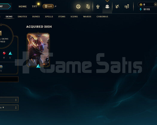 TR Geçen Sezon Plat | 1 Kostüm - 24 Hero | LoL